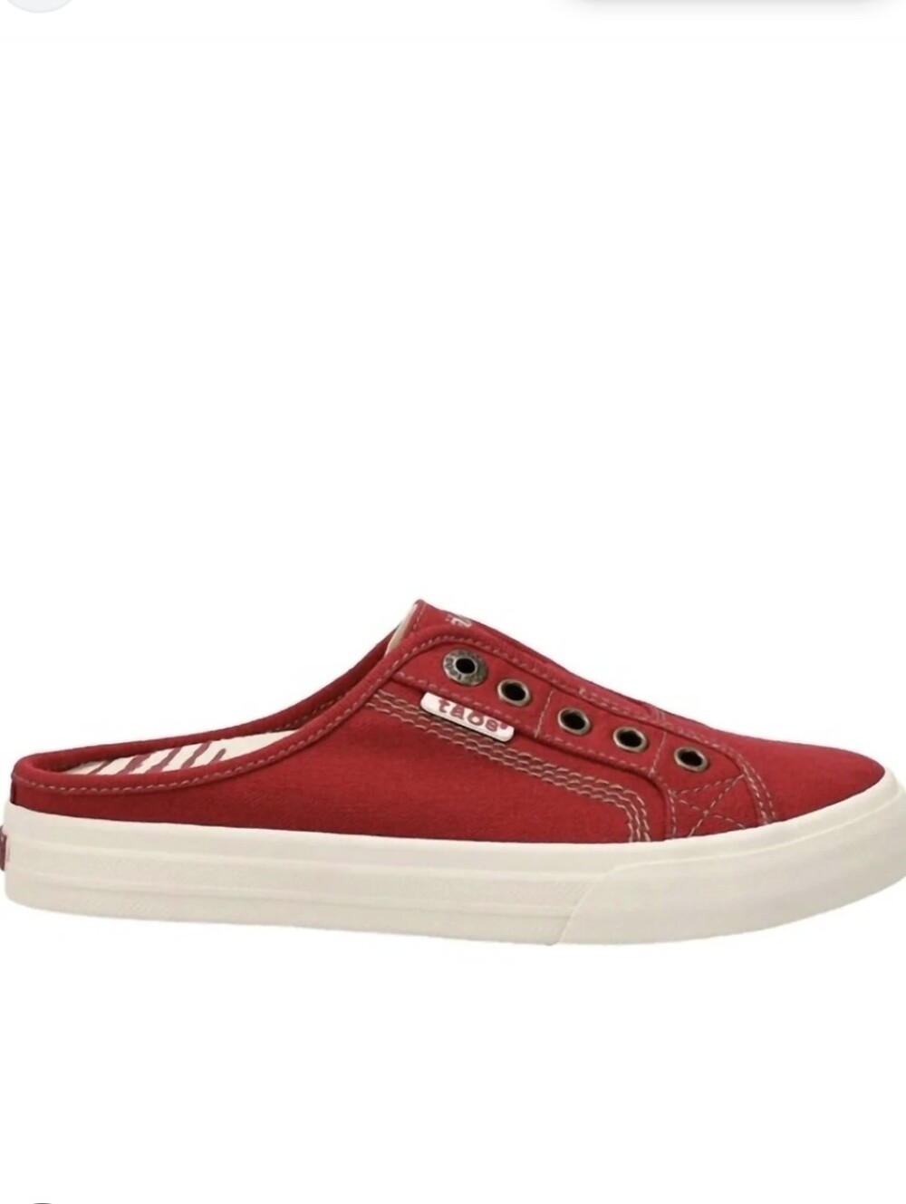 Taos ez soul canvas shoe in red 8